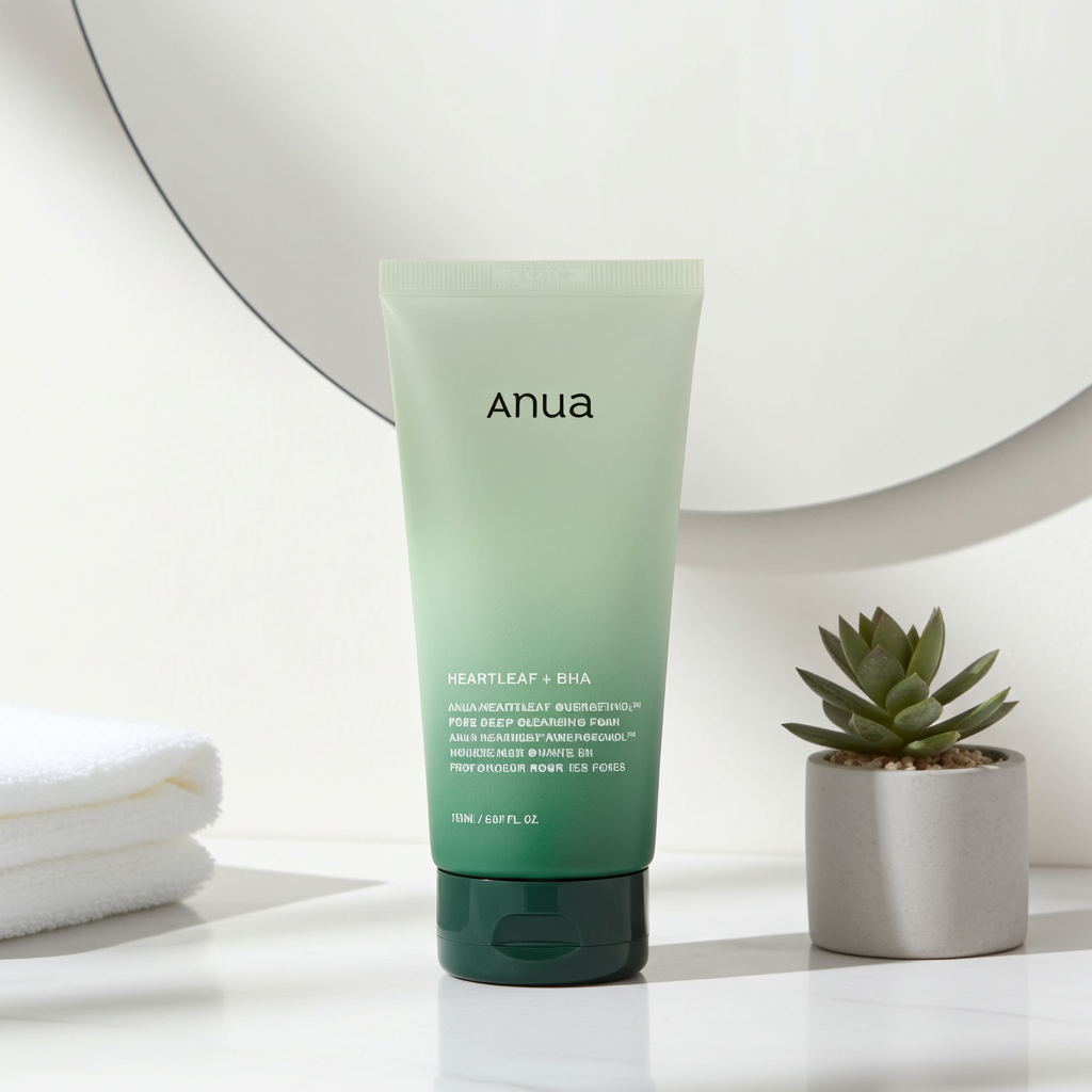 Anua Mousse Nettoyante Heartleaf Quercetinol – nettoyant visage apaisant
