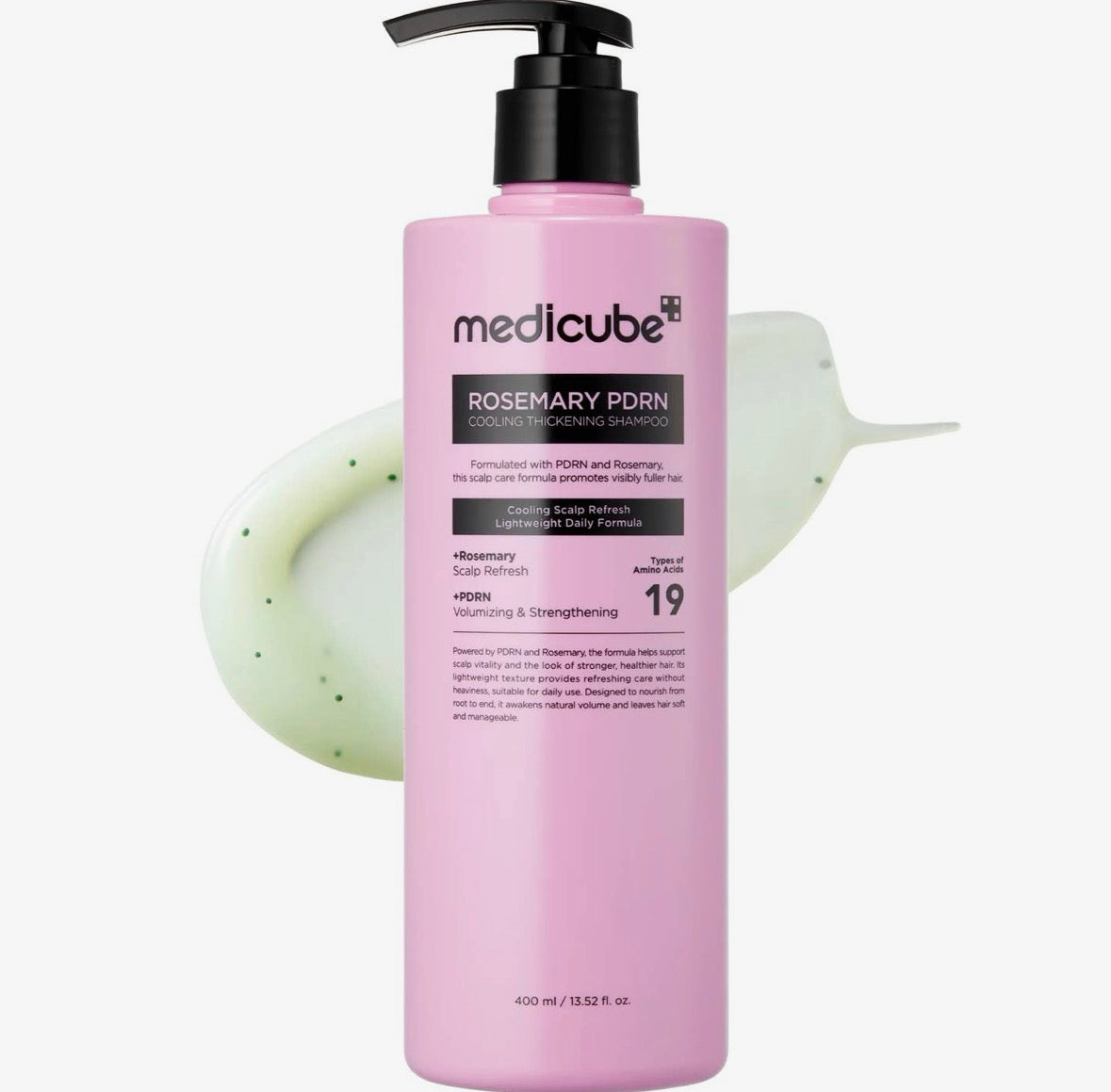 Shampoing clarifiant et épaississant au romarin PDRN