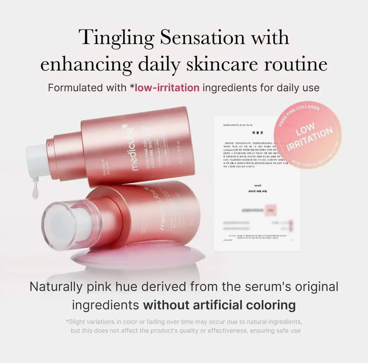 Medicube — PDRN Pink Collagen Exosome Shot 2000 | Sérum régénérant 30ml