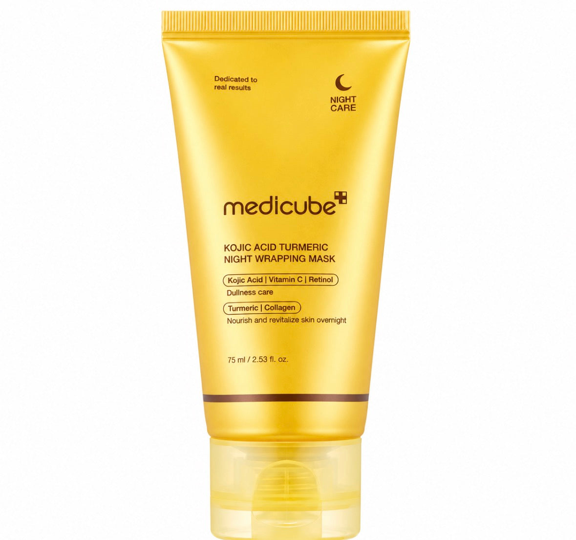 Medicube — Masque de nuit Acide Kojique & Curcuma, 75 ml