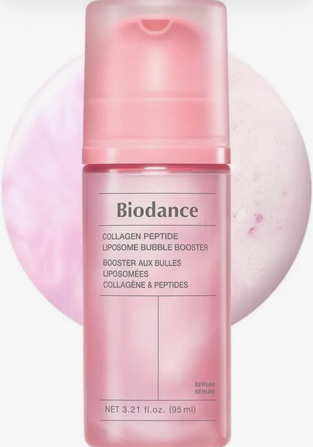 Biodance - booster de bulles lipsome aux peptides de collagène