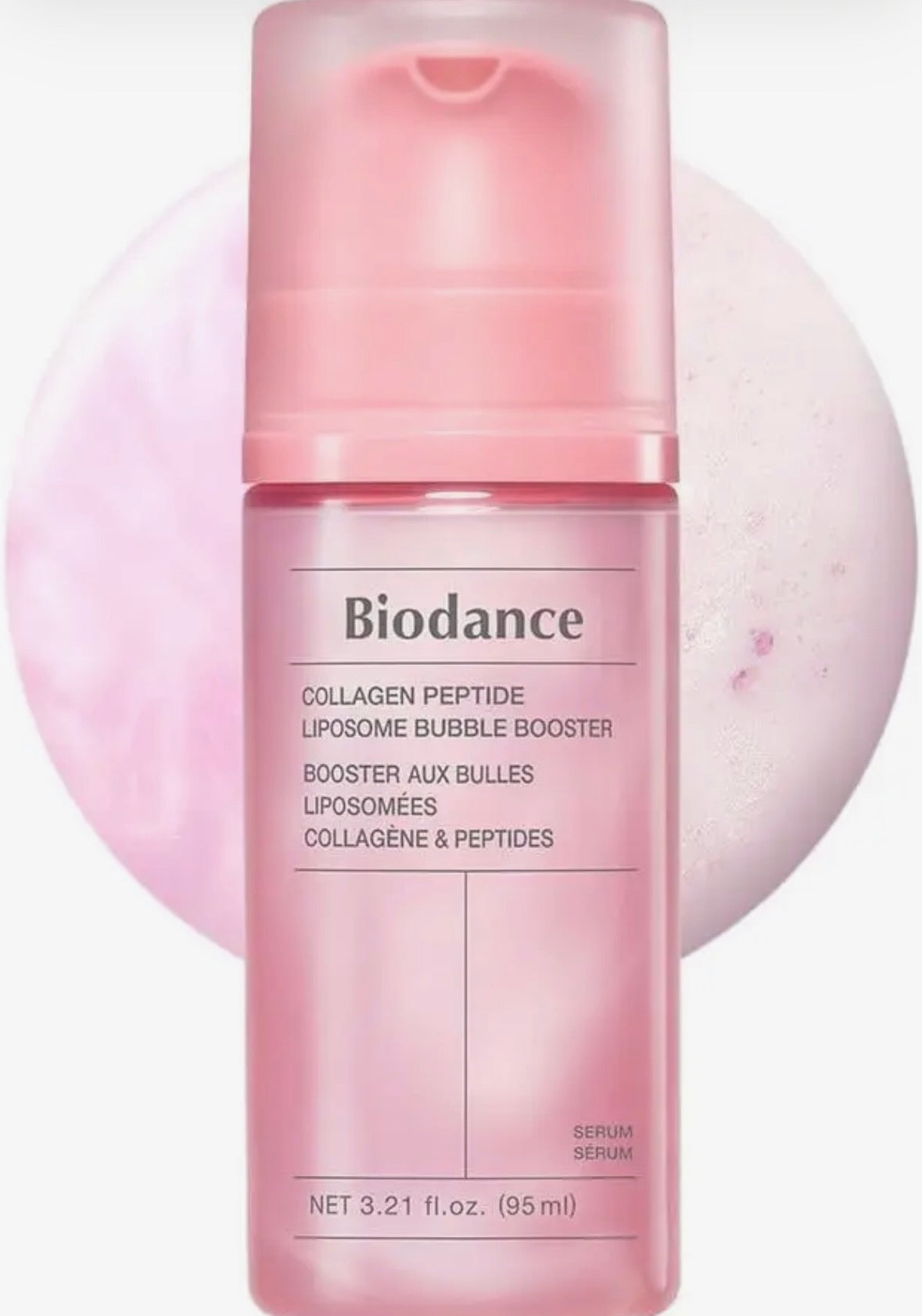 Biodance - booster de bulles lipsome aux peptides de collagène