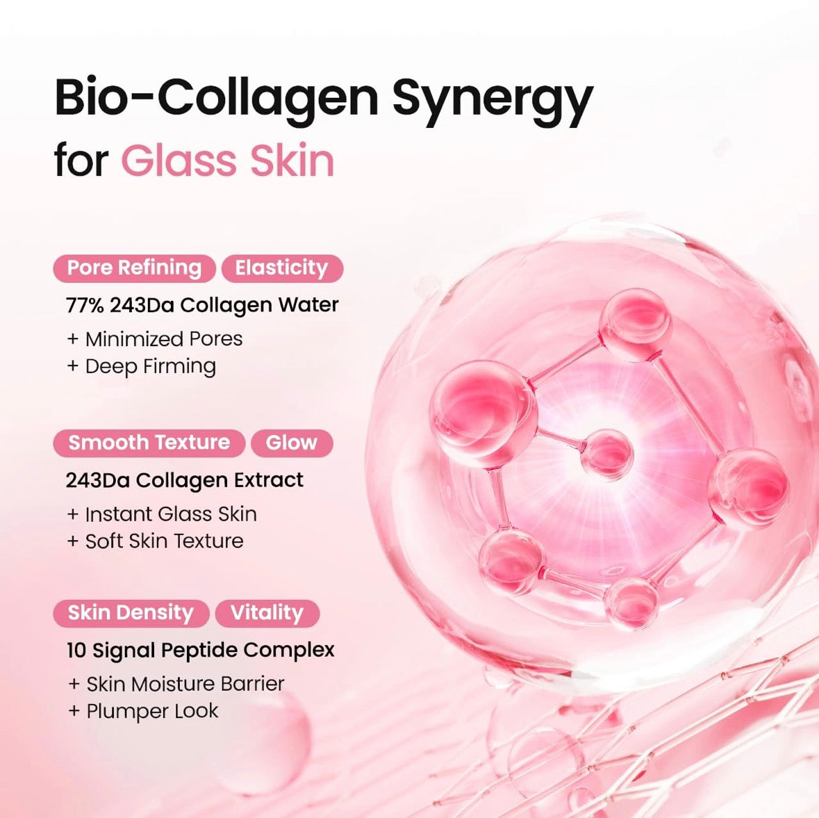 BIODANCE Brume sérum gélifié aux peptides de collagène 50 ml (1,69 fl. oz