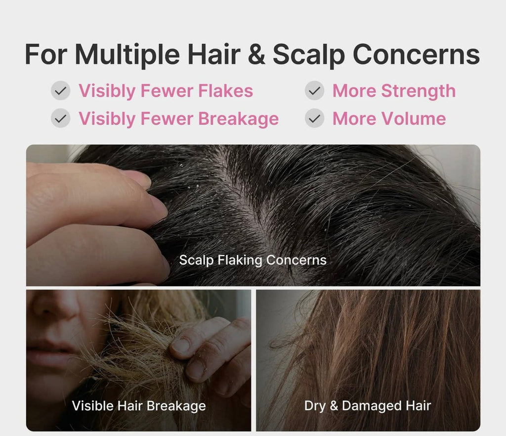 Shampoing clarifiant et épaississant au romarin PDRN