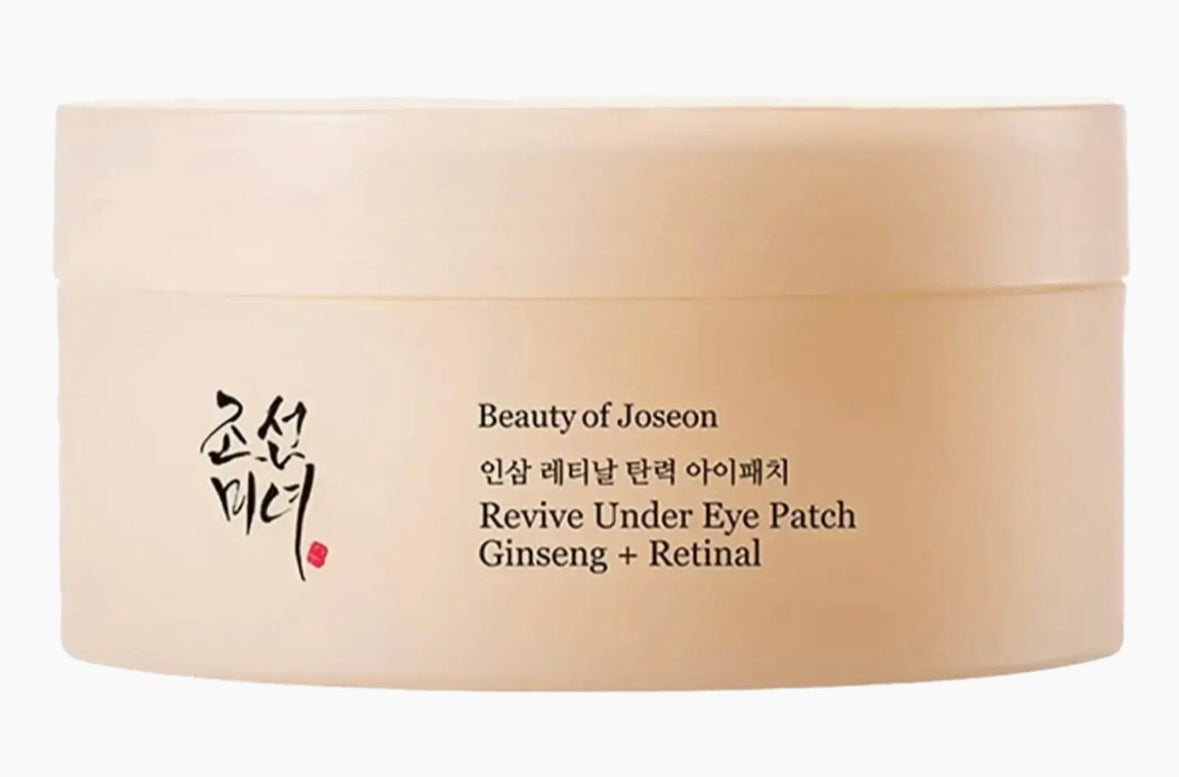 BEAUTY OF JOSEON Revive Patchs contour des yeux Ginseng + Rétinal 93 g - 60 patchs
