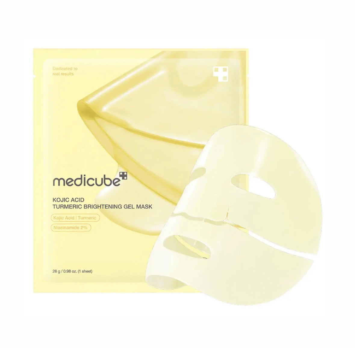 Medicube] Masque gel illuminateur à l’acide kojique et curcuma