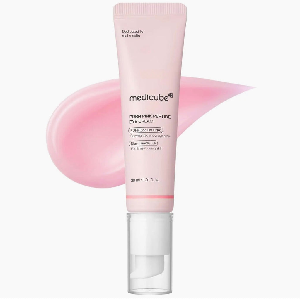 MEDICUBE – Crème Contour des Yeux Peptide Rose & PDRN 30ml