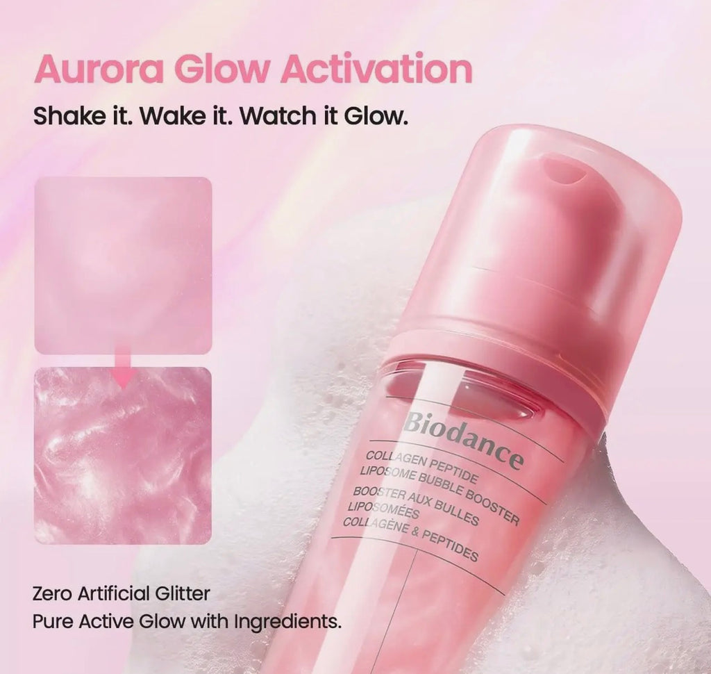Biodance - booster de bulles lipsome aux peptides de collagène