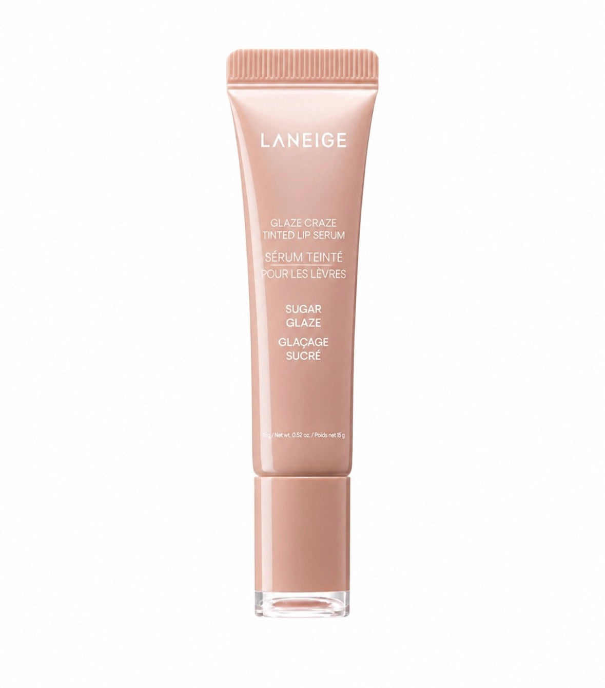 LANEIGE – Glaze Craze Tinted Lip Serum (Sugar Glaze), 12g