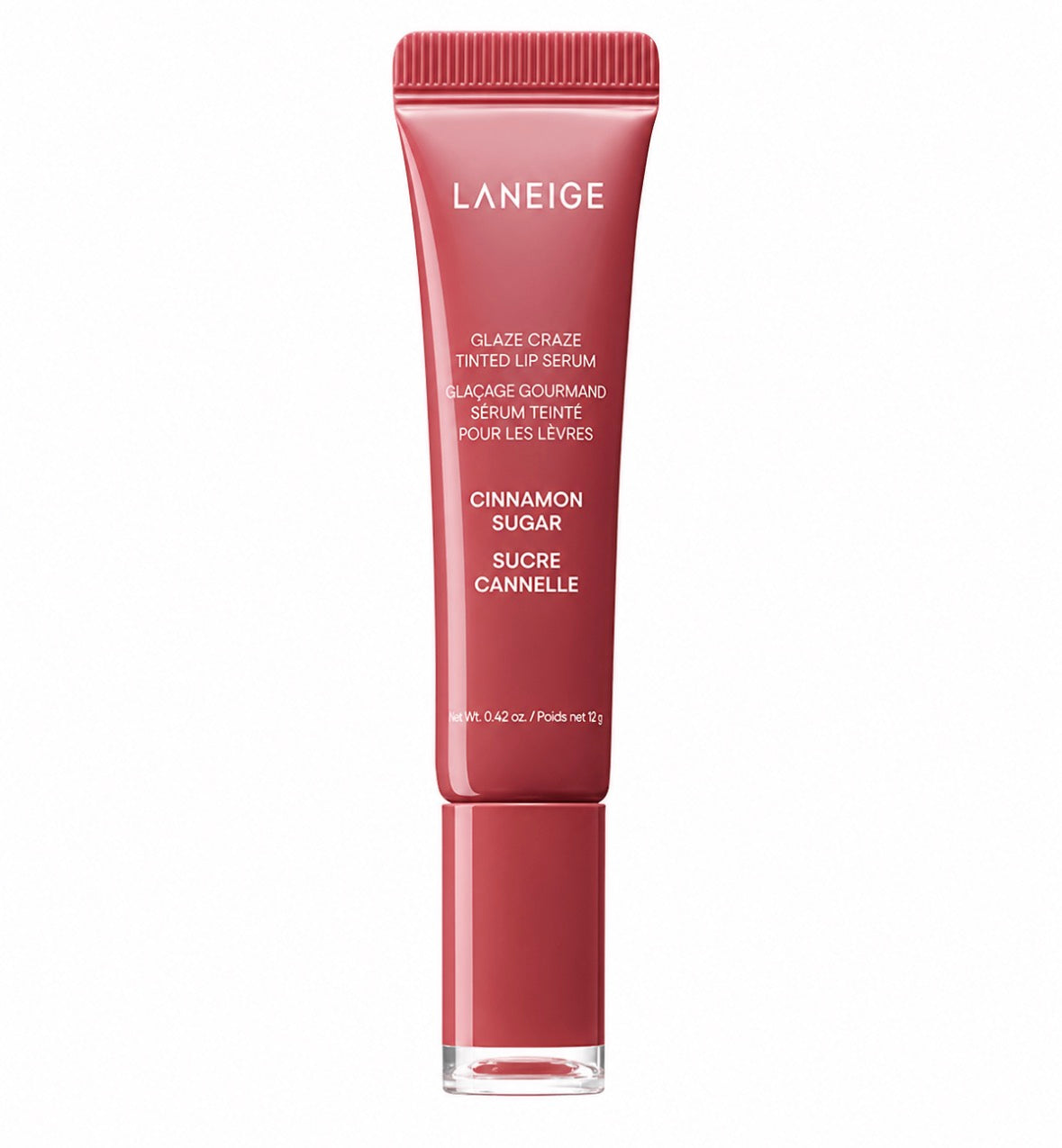 LANEIGE – Glaze Craze Tinted Lip Serum (Cinnamon Sugar), 12g