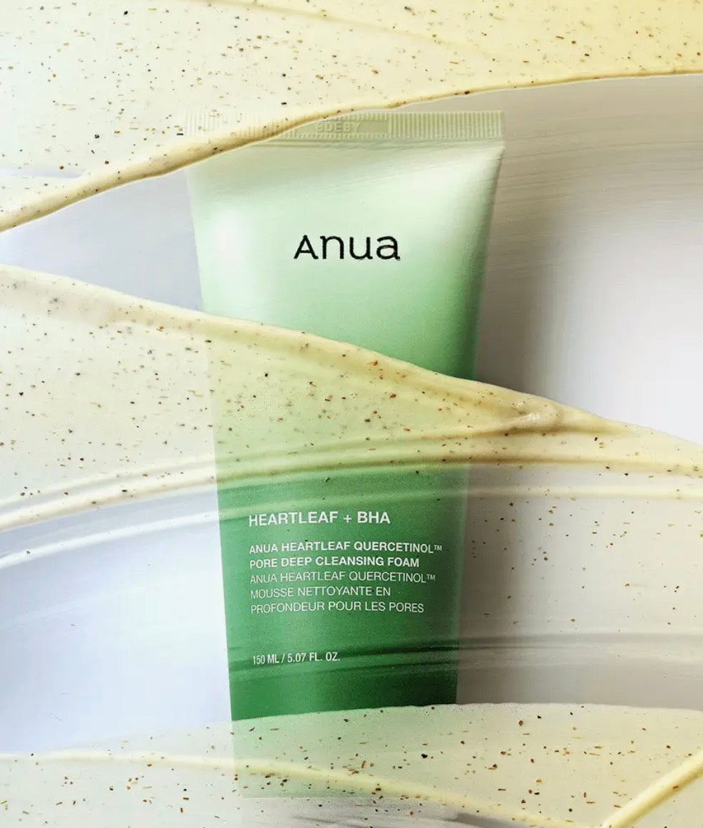 Anua - mousse nettoyante heatleaf quercetinol