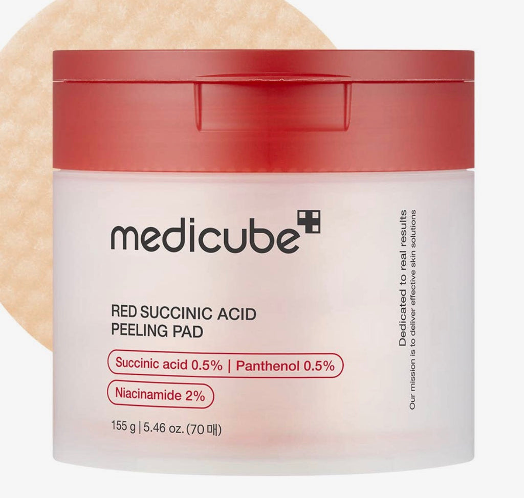 Medicube - peeling a l’acide succiniqué 70 pcs ( red)