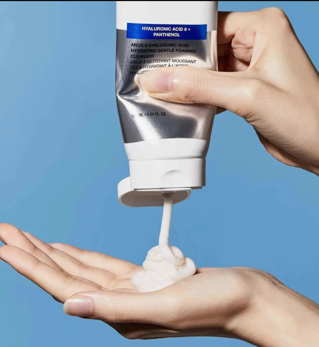 Nettoyant moussant à l’acide hyluronique -150 ml