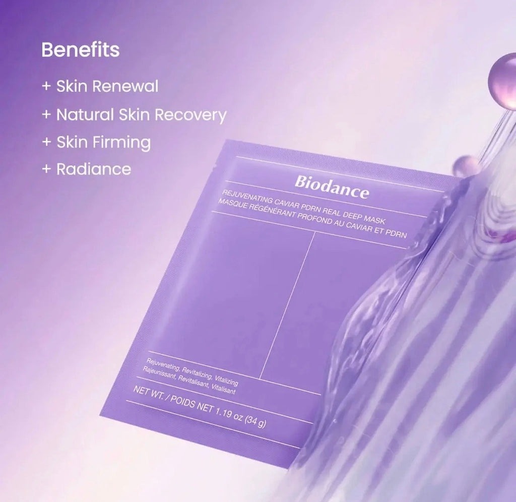 BIODANCE Masque Profond Réel Rajeunissant au Caviar PDRN 34g