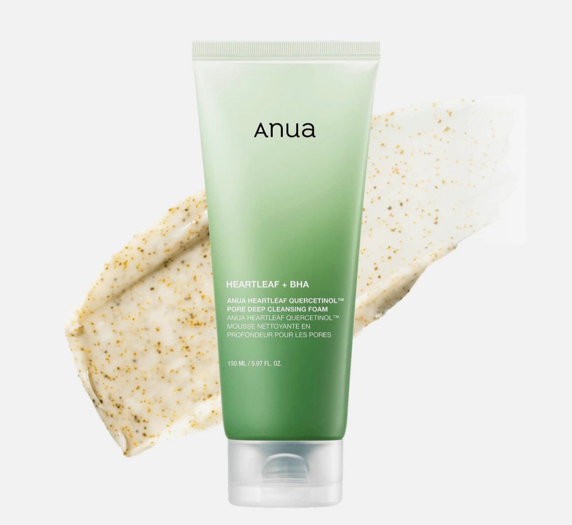 Anua - mousse nettoyante heatleaf quercetinol